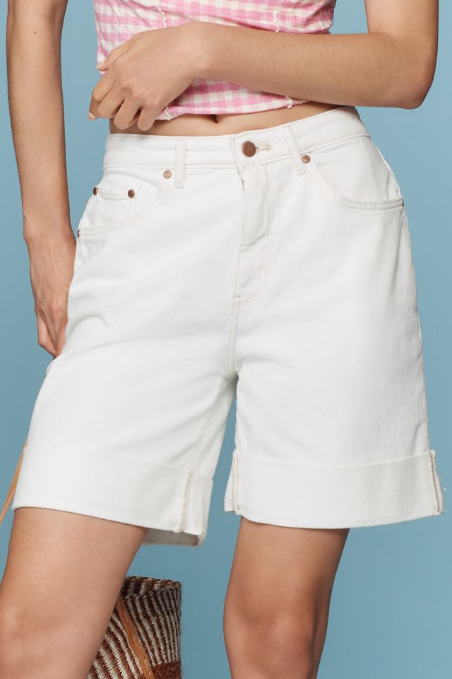The Austyn High-Rise Cuffed Jean Shorts by Pilcro #2