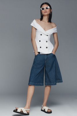 PILCRO MID-RISE CULOTTES 