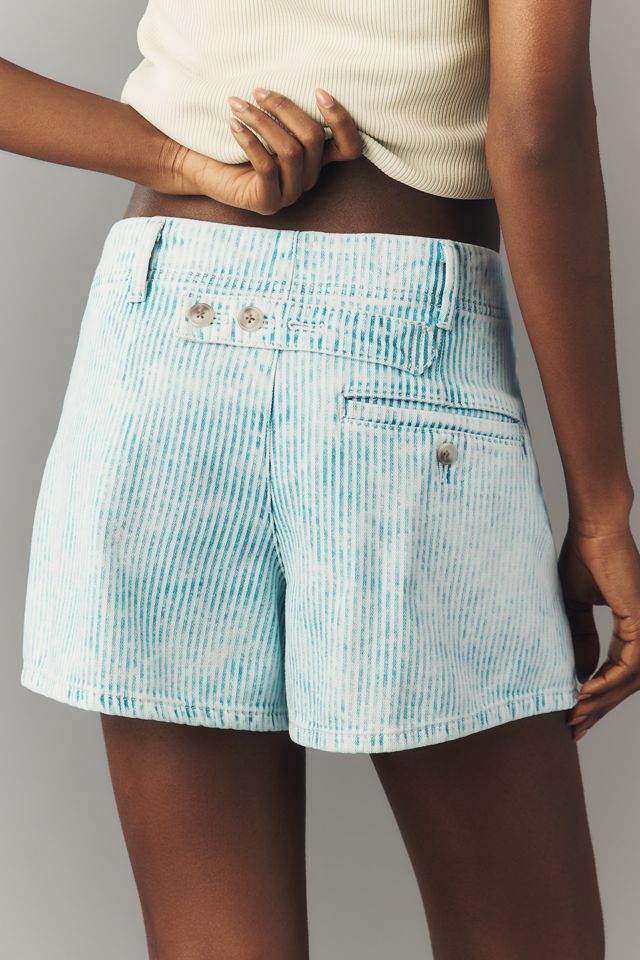 Pilcro 100% Cotton Pleated Trouser Shorts #2