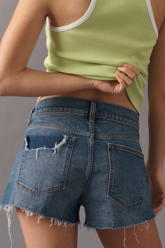 Pilcro Shrunken Raw-Hem Shorts #2
