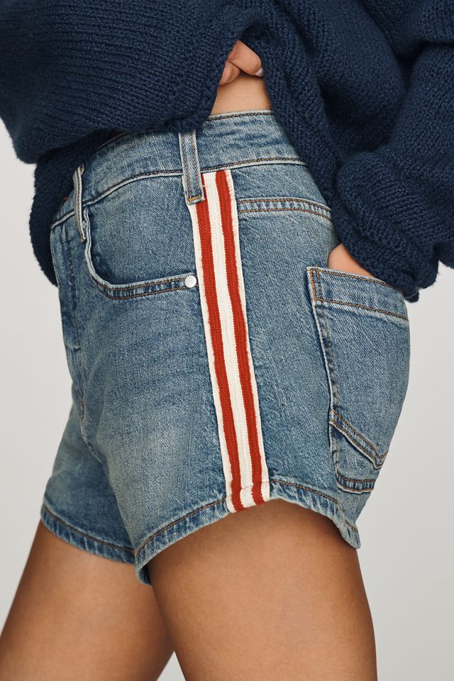 Pilcro Denim Track Shorts #1