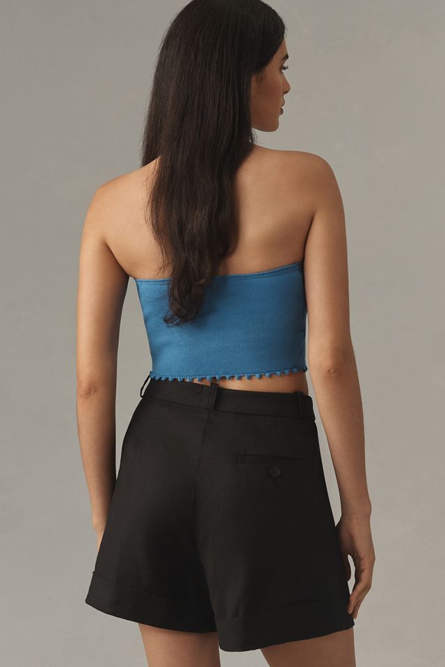 Avery Top and Patchwork Drawstring Shorts Set