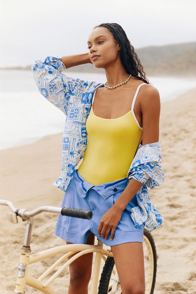 The Avery Pleated Trouser Shorts by Maeve: Short Edition