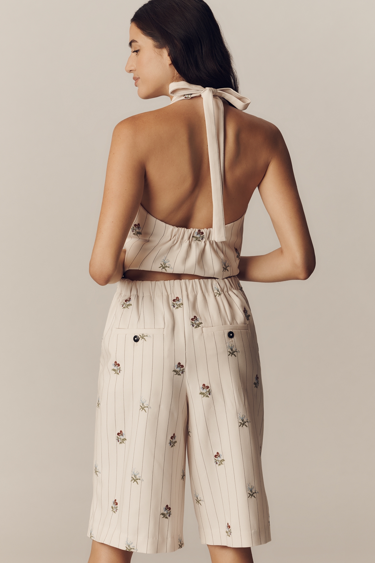 Maeve Embellished Bermuda Shorts