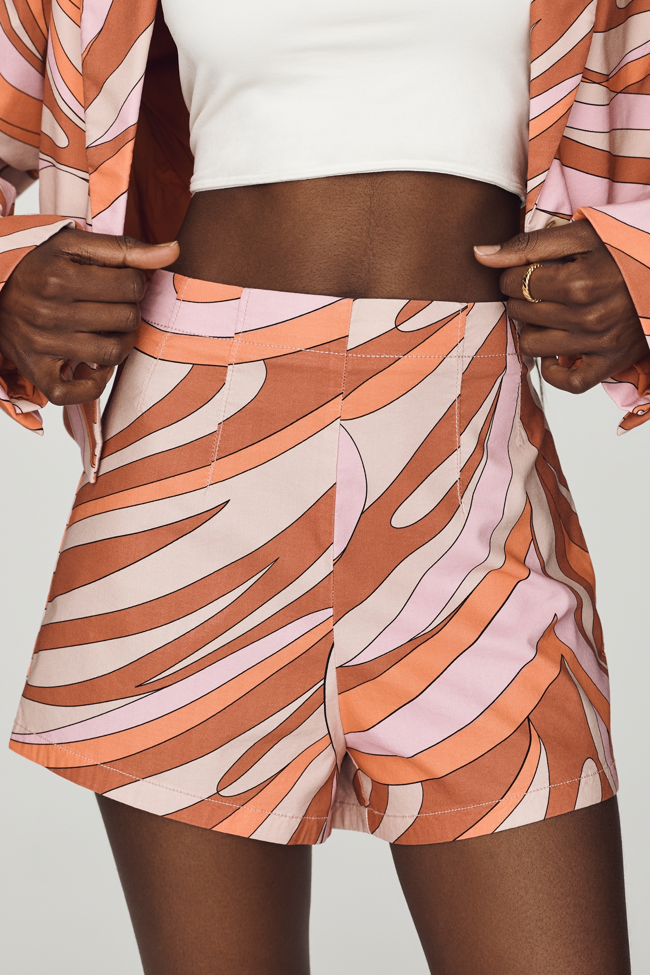Maeve Printed Shorts