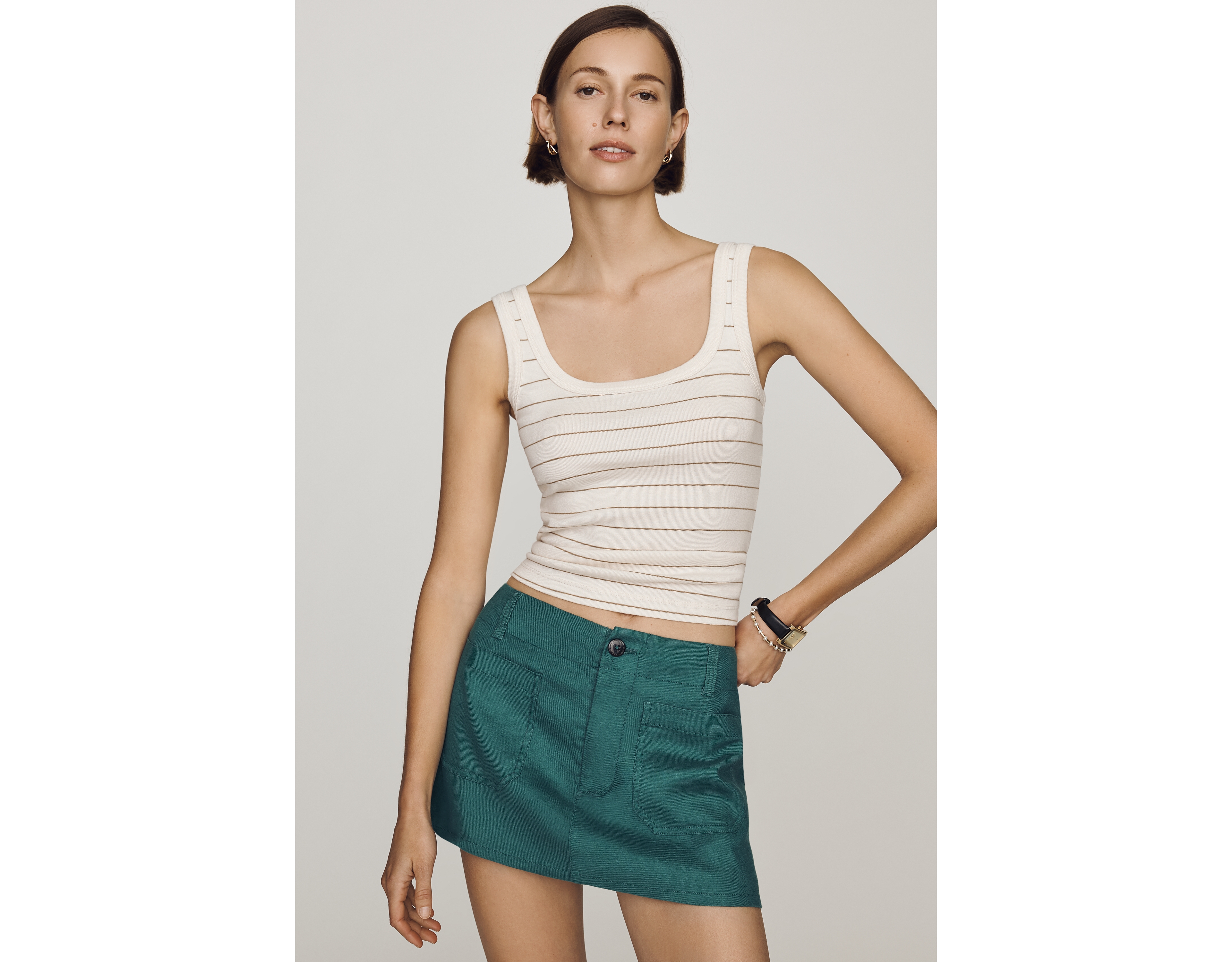 Maeve Colette High-Rise Skort