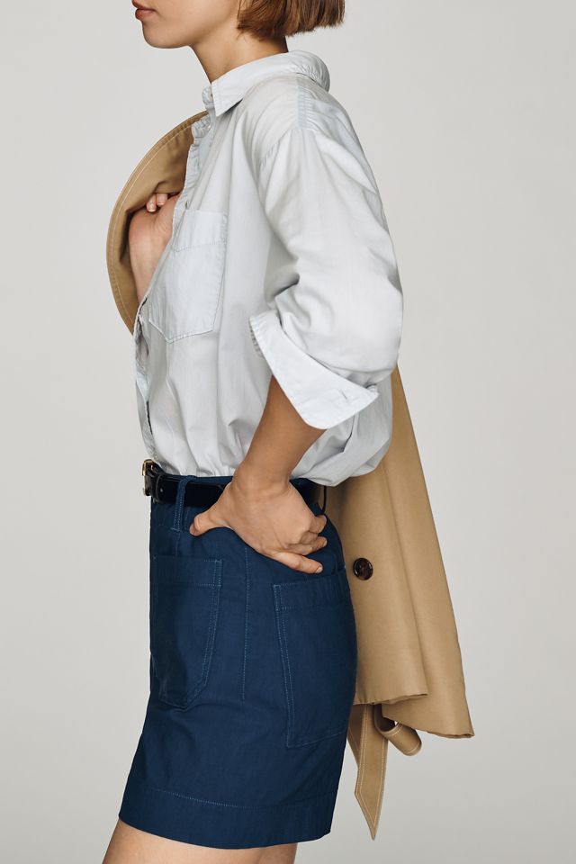 Maeve Colette High-Rise Longline Shorts #2
