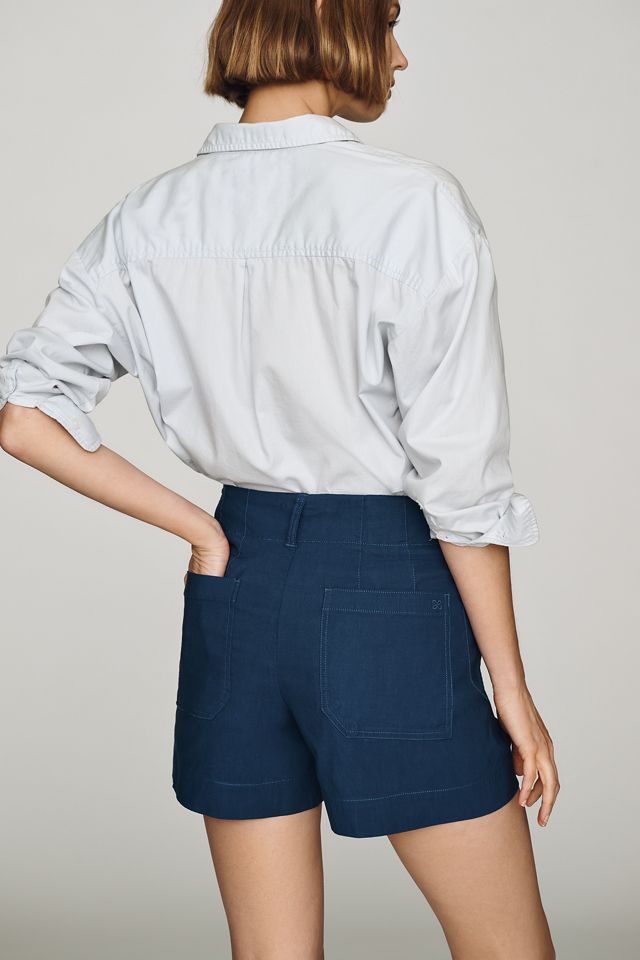 Maeve Colette High-Rise Longline Shorts #3