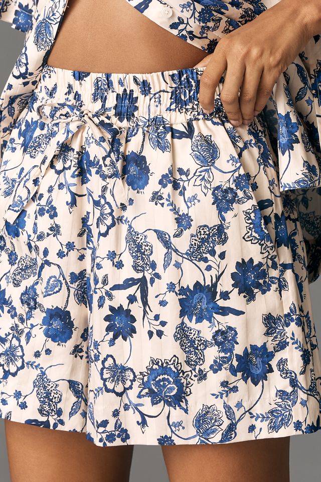 Derek Lam 10 Crosby Belen Printed Shorts | Anthropologie