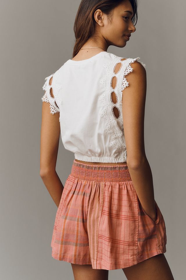 By Anthropologie Pull-On-Shorts aus Leinenmischung #3