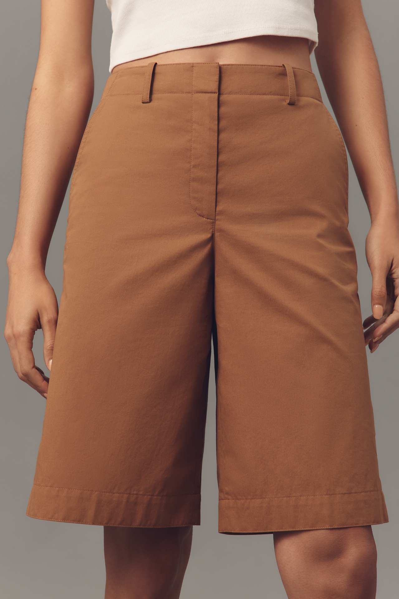 Theory Relaxed Casual Bermuda Shorts