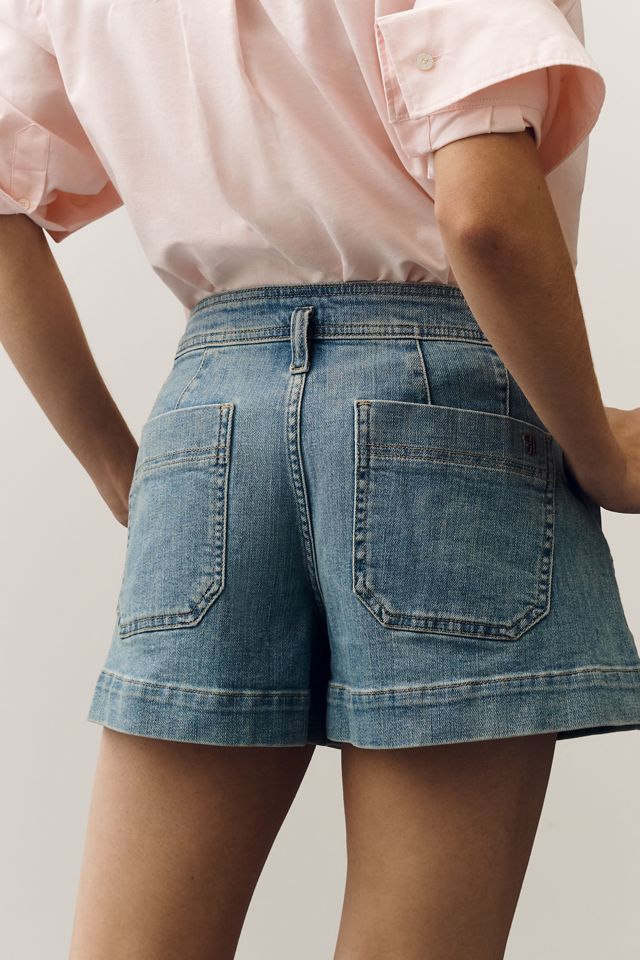 Pilcro Hannah High-Rise Denim Shorts #3