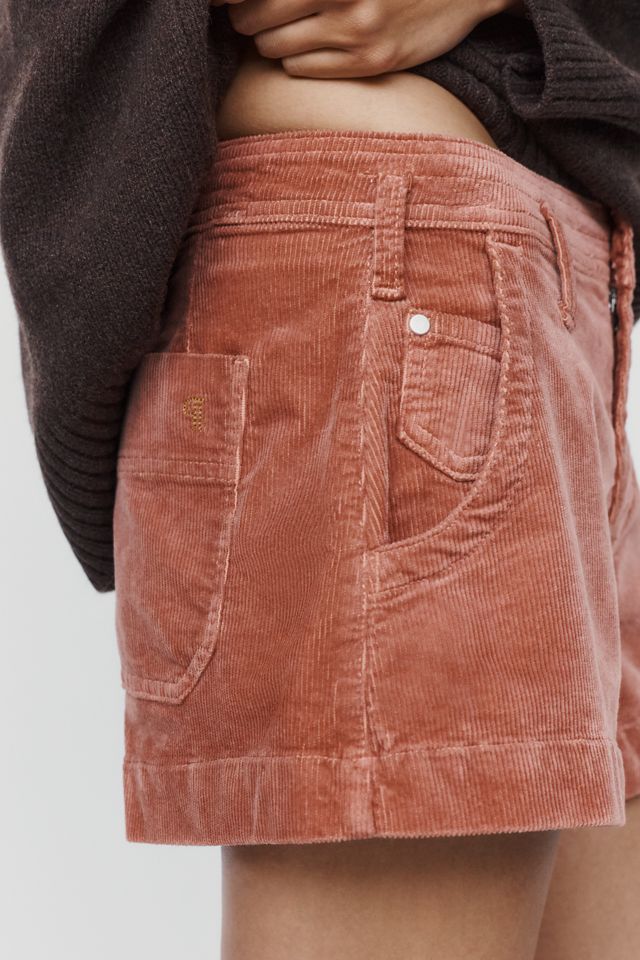 Shorts a Vita Alta in Velluto a Coste Hanna Pilcro #3
