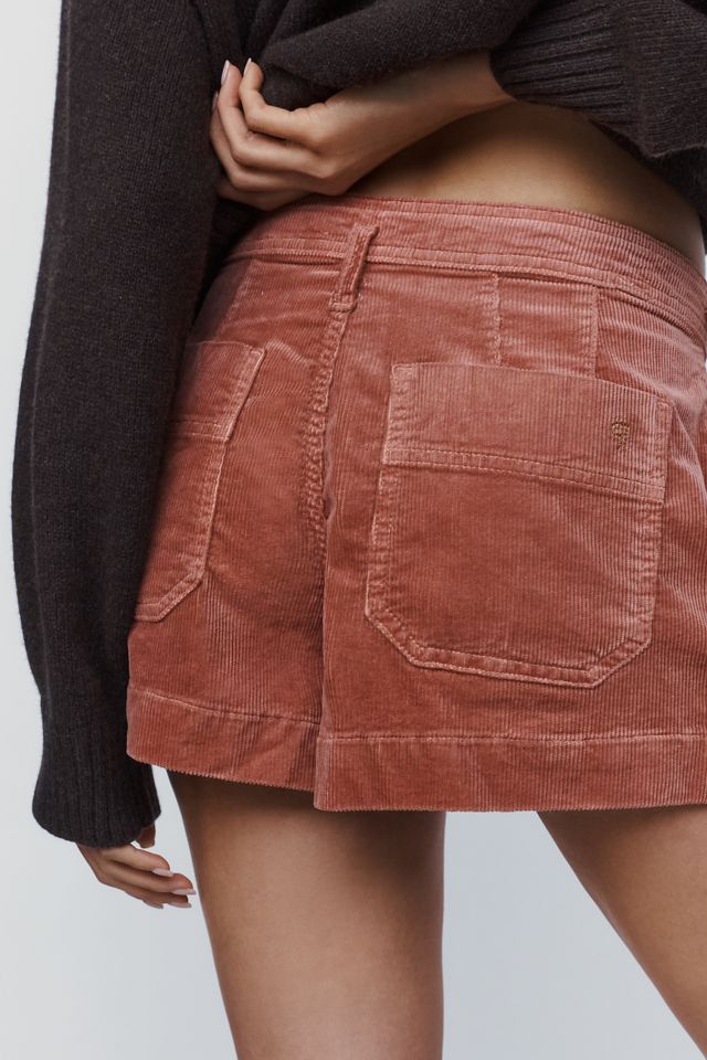 Shorts a Vita Alta in Velluto a Coste Hanna Pilcro #4