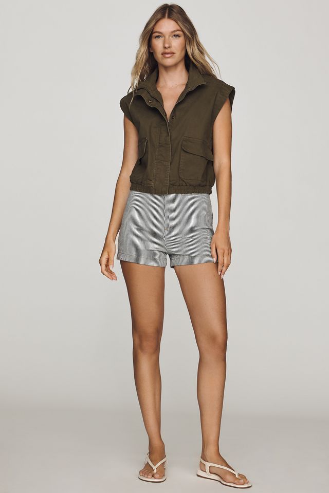 Maeve Sailor Stripe Shorts #3