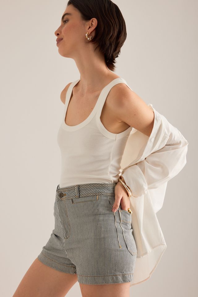 Maeve Sailor Stripe Shorts #4