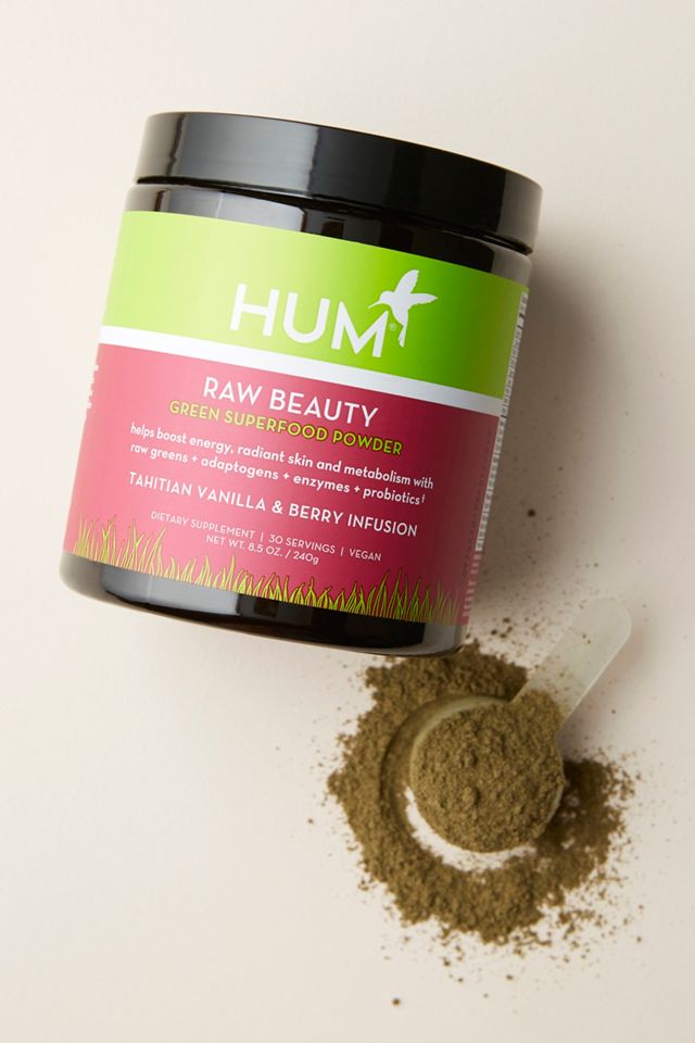 Hum Nutrition Raw Beauty Green Superfood Powder