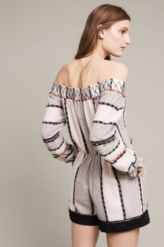 LaRue Off-The-Shoulder Romper #2