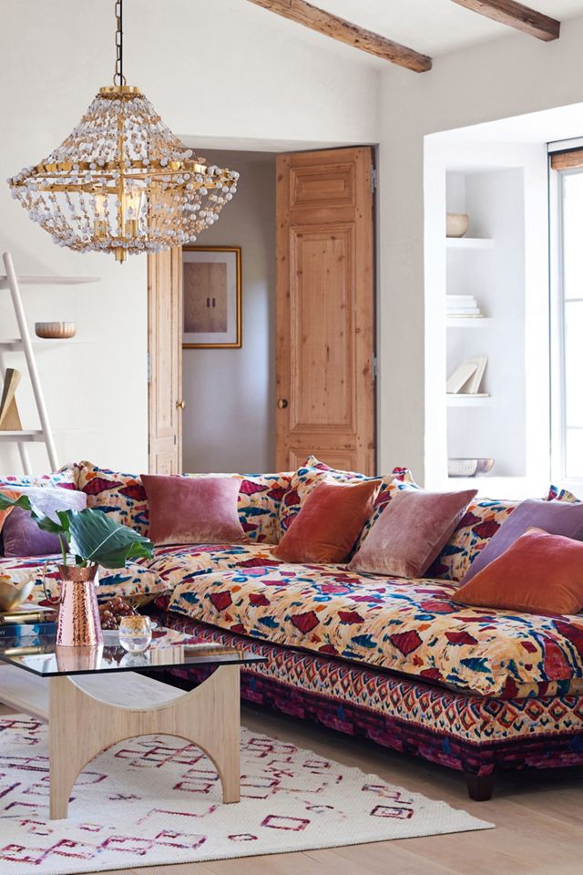 Medina-Printed Tassa Sectional #3