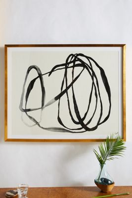 Motion Lines Wall Art