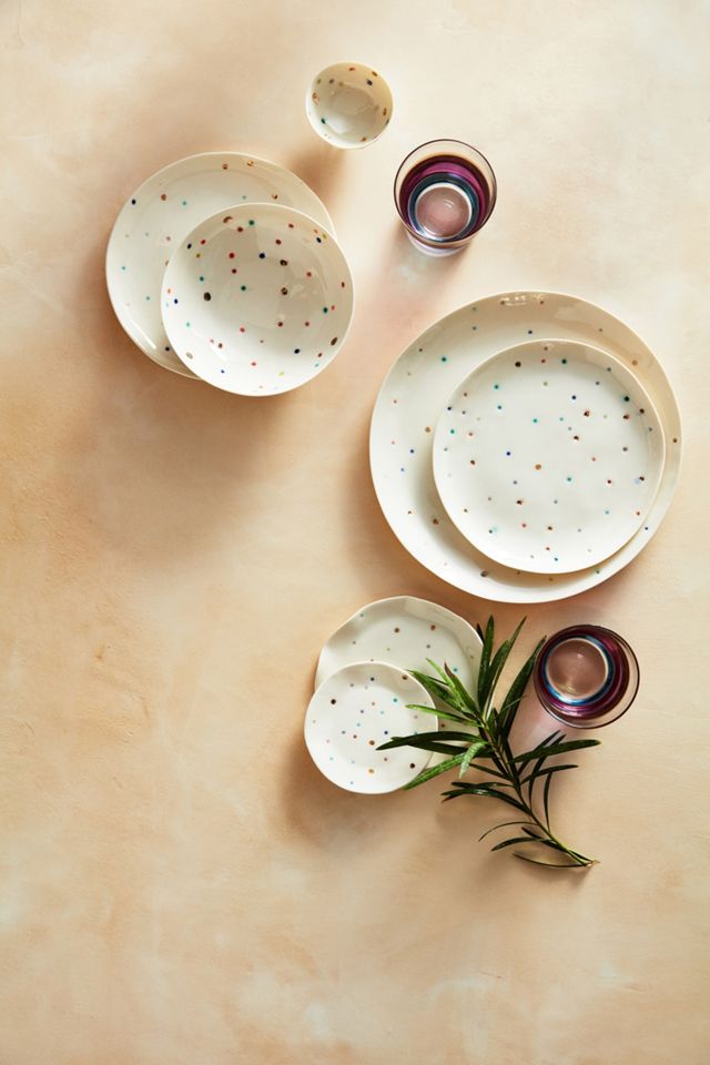 Confetti Dot Dinner Plate #2