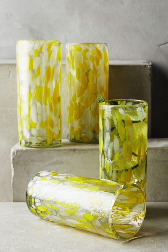 Brushstroke Tumblers, Set of 4