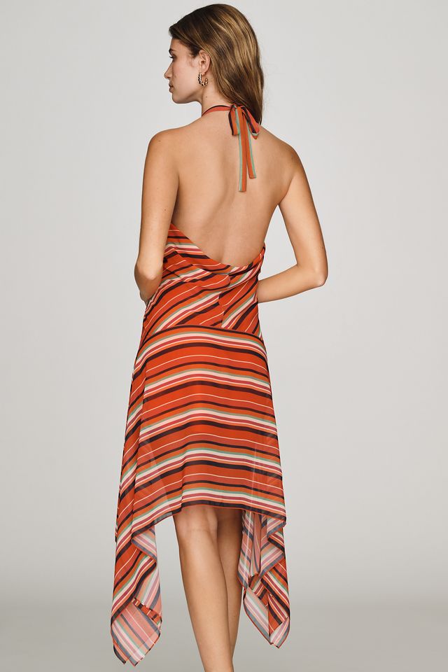 Amanda Uprichard Asymmetric Midi Dress | Anthropologie