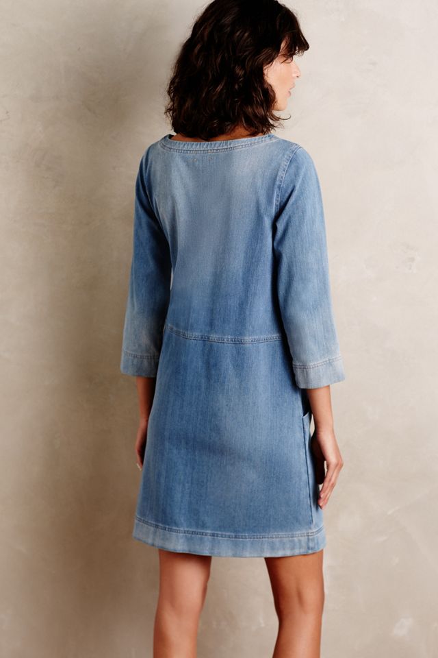 Denimknit Cocoon Dress #1