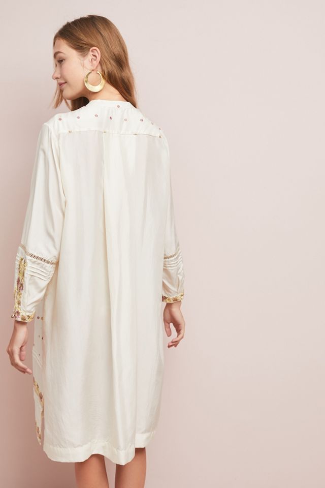 Crevier Silk Tunic Dress #1