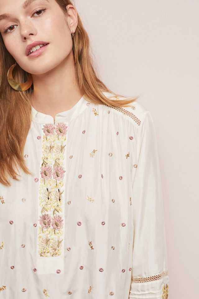 Crevier Silk Tunic Dress #2