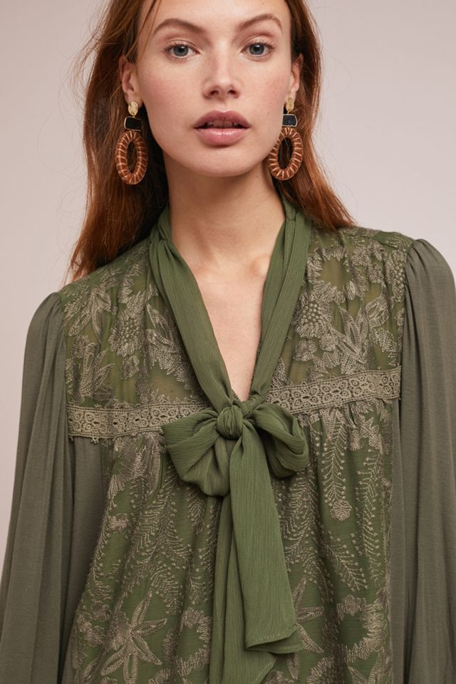 Isla Embroidered Tunic Dress #2