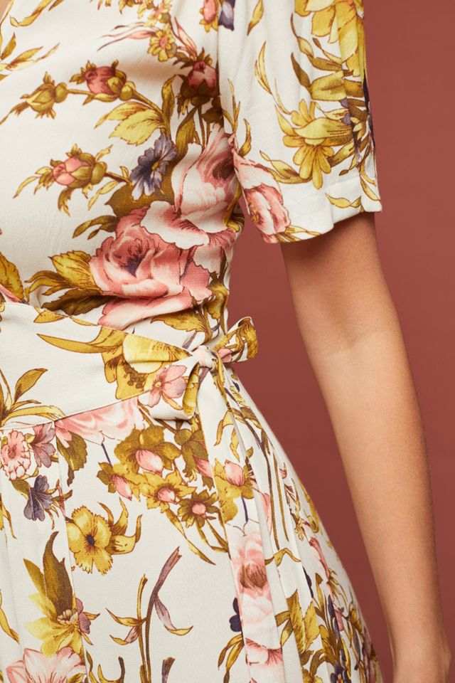 Sunflower Wrap Dress #2