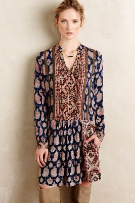 anthropologie shirt dress