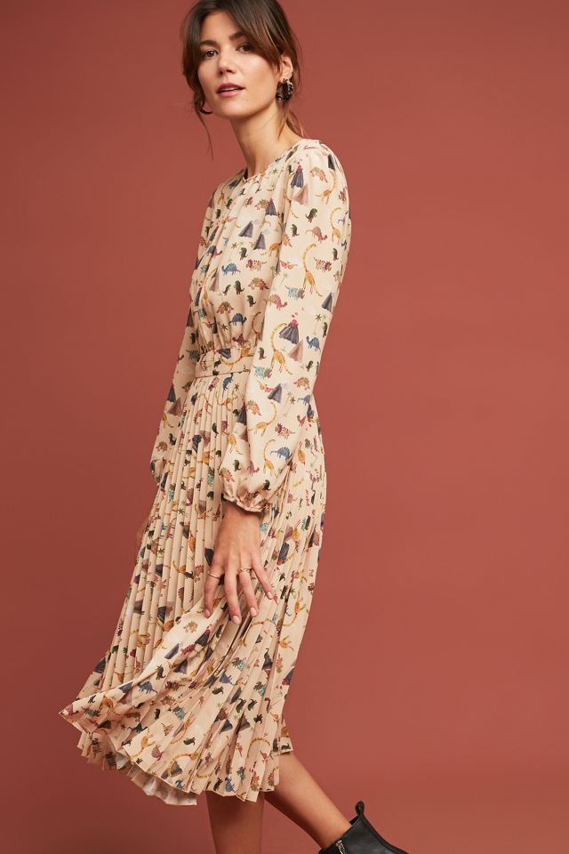 Anthropologie on sale dinosaur dress