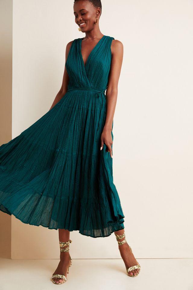 Fabienne Textured Maxi Dress | Anthropologie