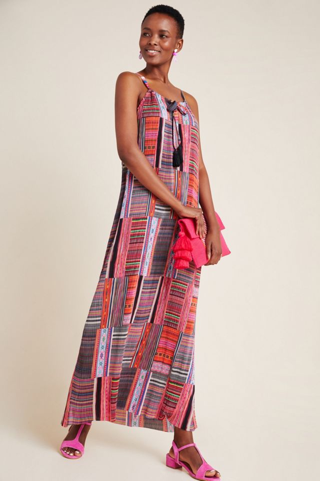 Paulina Patchwork Maxi Dress #1