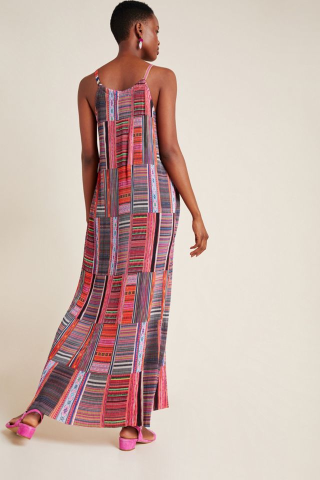 Paulina Patchwork Maxi Dress #3