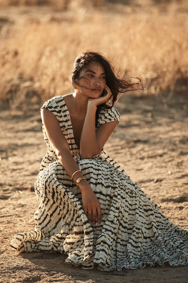 Tie-Dye Maxi Dress #1
