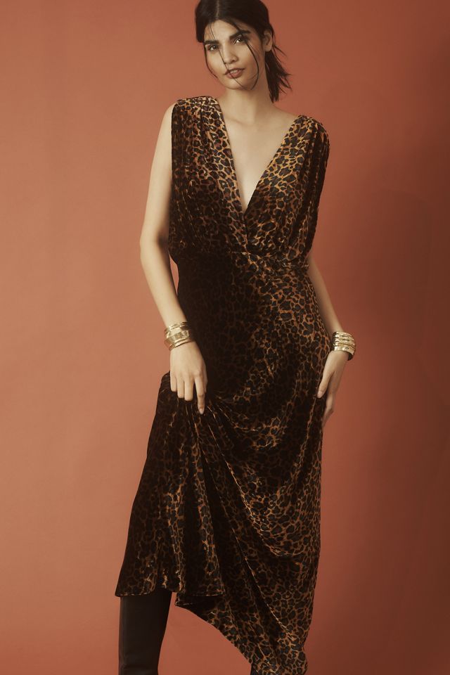 Mes Demoiselles Sleeveless V-Neck Maxi Dress