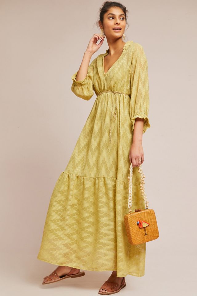 Zenzero Textured Maxi Dress #2