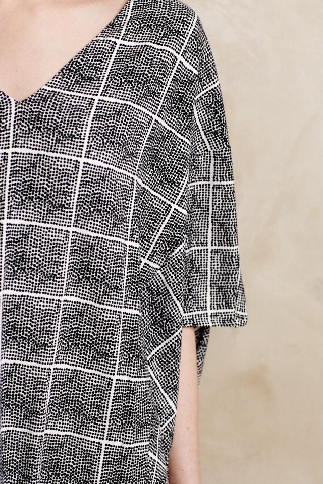 Paned Cocoon Dress #3