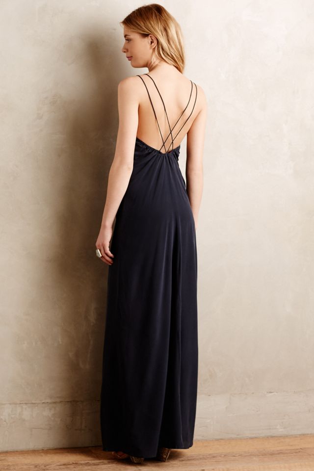 Despoina Silk Maxi Dress #1