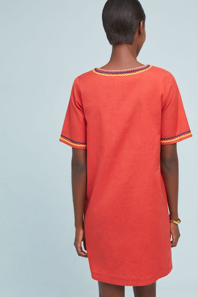 Corey Lynn Calter Toucan Embroidered Dress #1