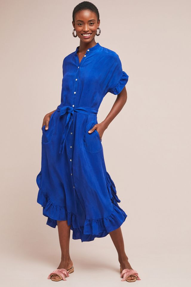 Corey Lynn Calter Ruffled Shirtdress #3