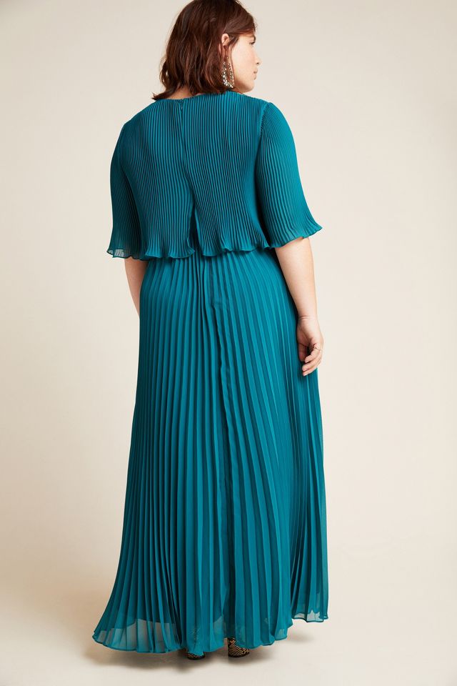 Corey Lynn Calter Pleated Maxi Dress offers by Anthropologie