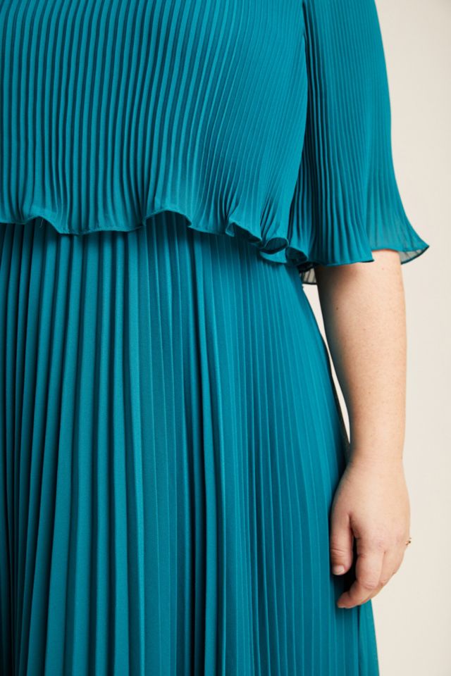 Corey Lynn Calter Pleated Maxi Dress | Anthropologie