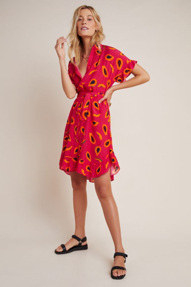 Corey Lynn Calter Papaya Shirtdress