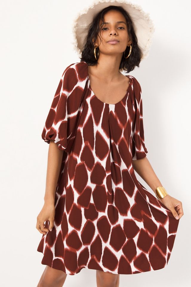 Anthropologie giraffe dress best sale