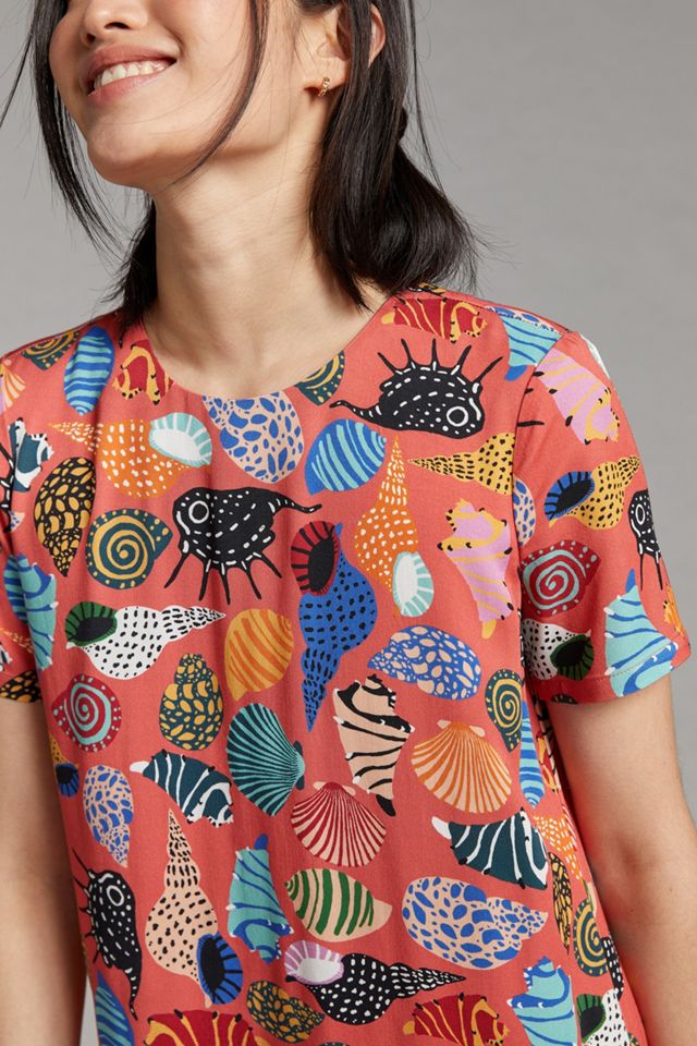 Corey Lynn Calter Seashell Mini Dress | Anthropologie