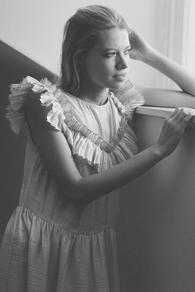 Corey Lynn Calter Ruffled Midi Dress #6